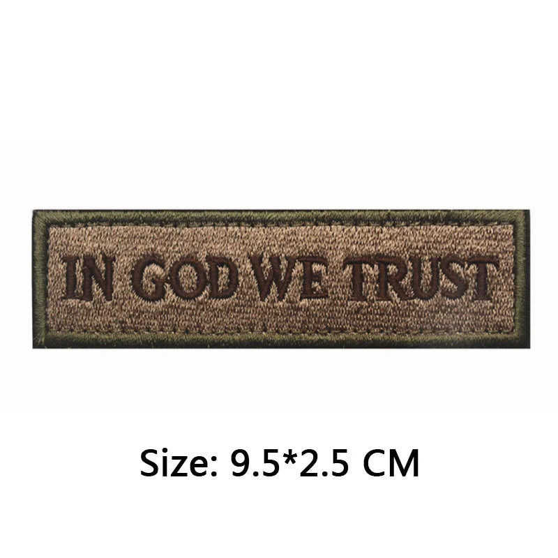 Embroidered Tactical Patches