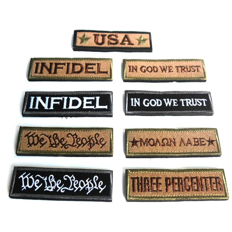 Embroidered Tactical Patches