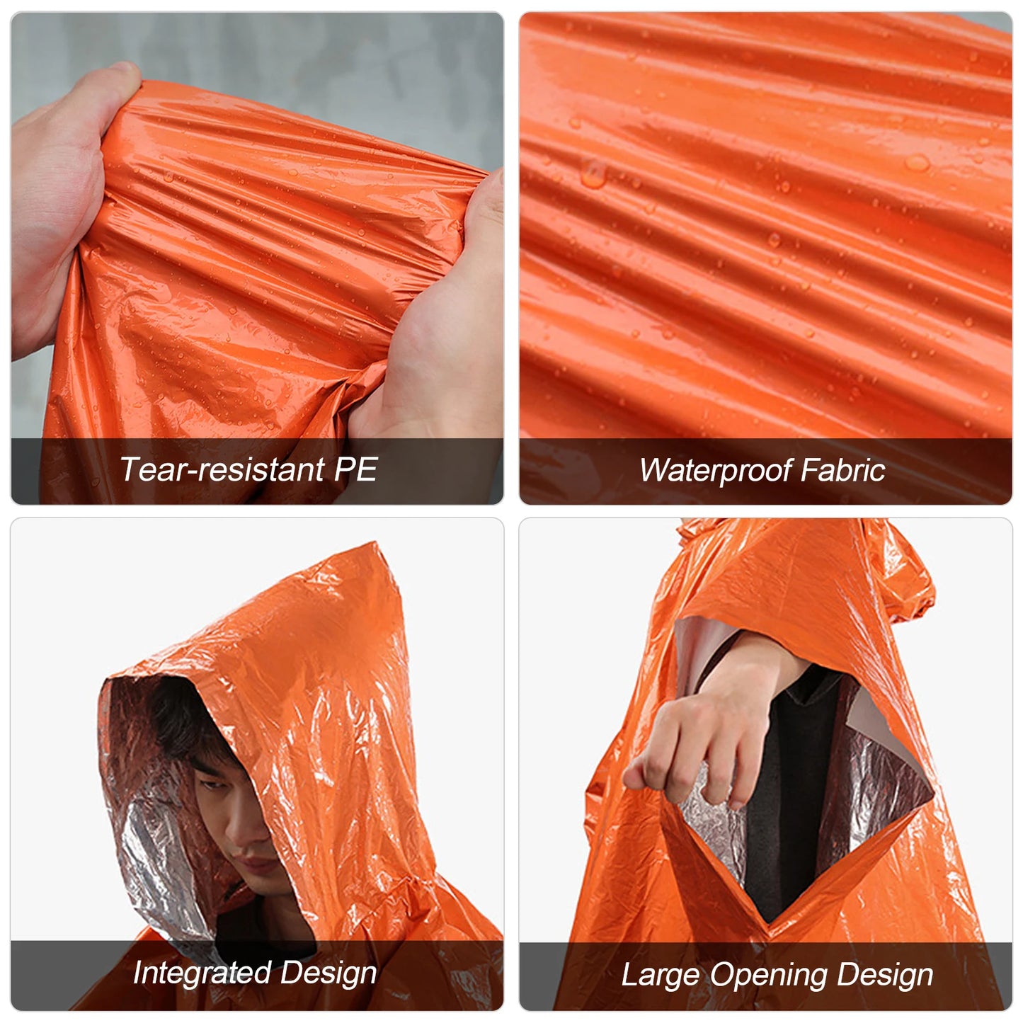 Emergency Rain Poncho