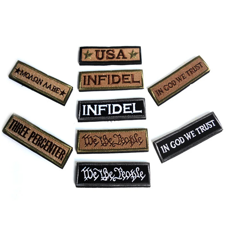 Embroidered Tactical Patches